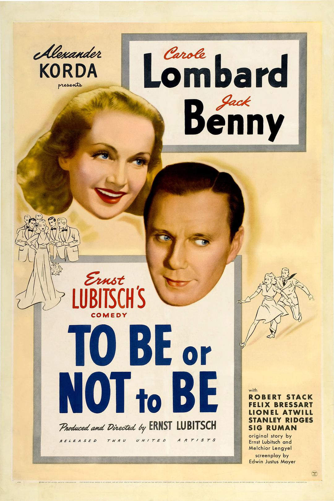 你逃我也逃 [原盘DIY双国配对应上译简体特效中英特效字幕] To Be or Not to Be 1942 Criterion Collection Blu-ray 1080p AVC LPCM 1 0-BHYS@OurBits[42.84GB]