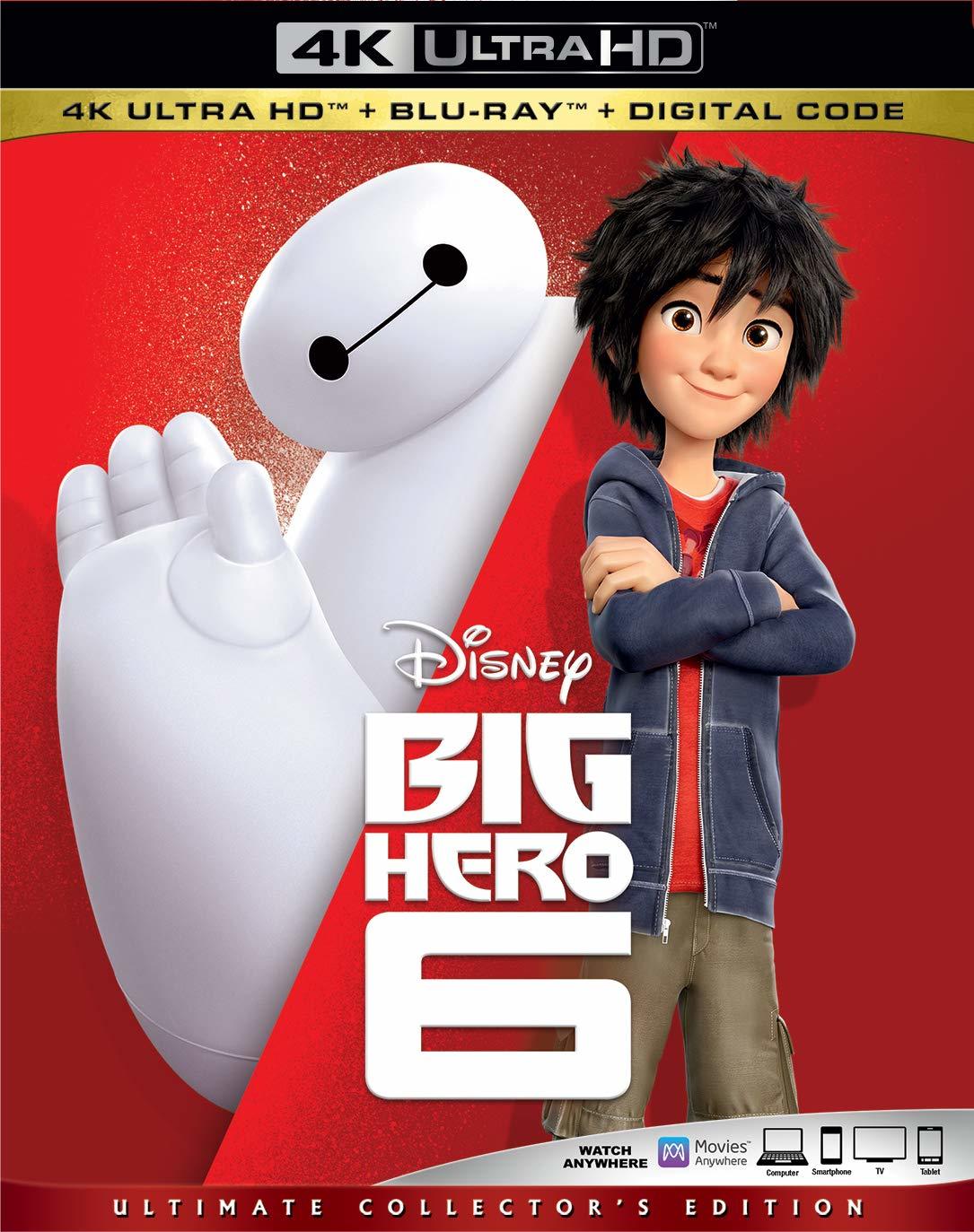 超能陆战队 [UHD原盘DIY国粤台三音轨简体简英特效字幕] Big Hero 6 2014 UHD Blu-ray 2160p HEVC TrueHD Atmos 7 1-BHYS@OurBits[52.48GB]